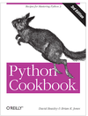Python Cookbook, 3rd Edition